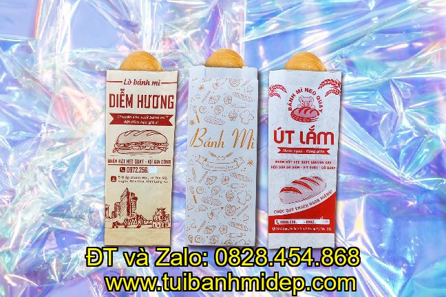 Túi giấy đựng bánh mì - Giải pháp đẹp và tiết kiệm